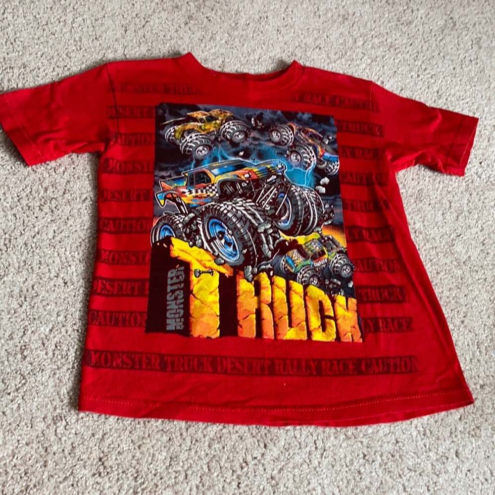 Boys’ Monster Truck shirt